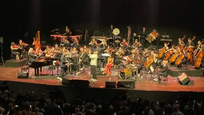 İbrahim Maalouf ve Hüsnü Şenlendirici Harbiye’de Aynı Sahneyi Paylaştı