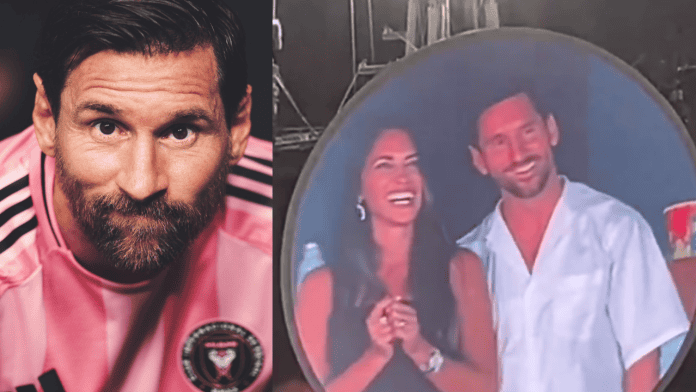 Lionel Messi ve eşi Coldplay konserinde ‘Kiss Cam’de romantik anlar yaşadı