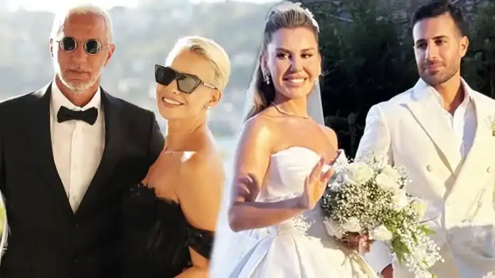 Eda Erol ve Pilot Ekrem Karaçayır Görkemli Bir Düğünle Evlendi