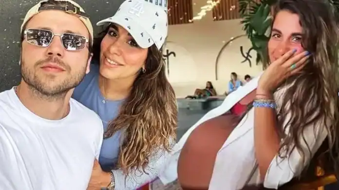 Tolga Sarıtaş’tan Eşi Zeynep Mayruk’un Karnı Burnunda Pozu