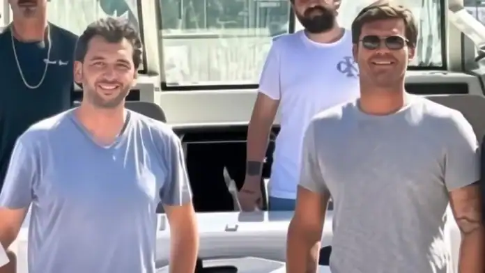 Kıvanç Tatlıtuğ ve oğlu Kurt Efe tekne videosuyla endişelendirdi