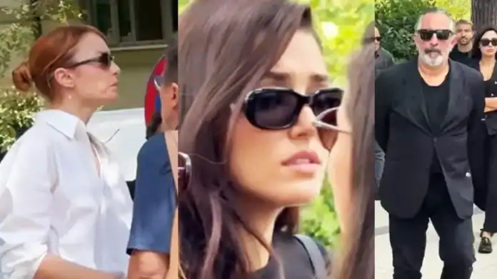 Nilperi Şahinkaya Annesini Son Yolculuğuna Uğurladı Ünlü İsimler Yanında
