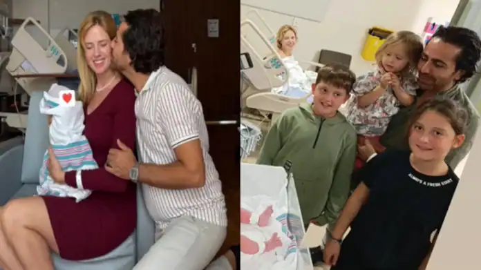 Wilma Elles Dördüncü Çocuğunu Kucağına Aldı Leon Mirza Aileye Katıldı