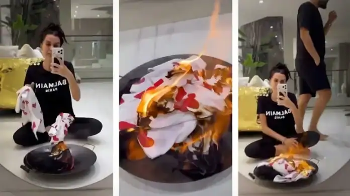 Dilan Polat Sinir Kriziyle Gündem Yarattı 'Uğursuz' Pijamalarını Evde Tutuşturdu