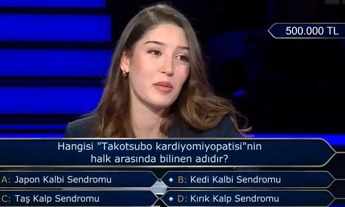 'Kim Milyoner Olmak İster'de Tıp Öğrencisi Fırtınası 500 Bin TL'lik Soru Açıldı, Cevap Şaşırttı!