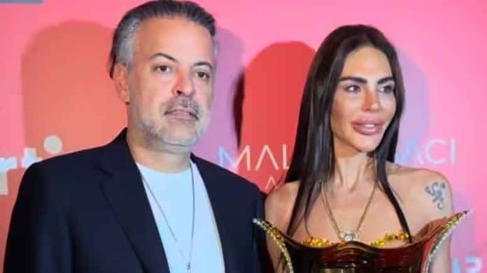 Süreyya Yalçın ve Eşi Ozan Baran İstanbul Gecelerinde