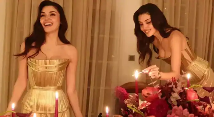 Hande Erçel’den 2026’ya İlginç Merhaba Masanın Altında Şans Ritüeli