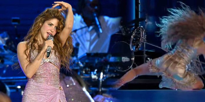 Shakira San Salvador Sahnesinde Talihsizlik Yaşadı Konserde Yürekleri Ağza Getiren Düşüş