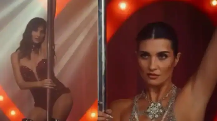 Tuba Büyüküstün'den Cesur Rol Direk Dansçısı Oldu
