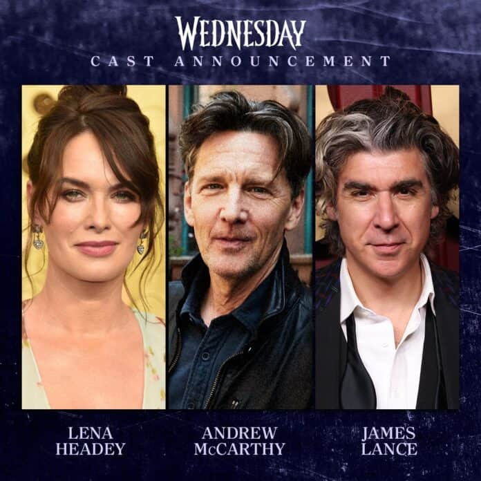 Wednesday Yeni Sezon Kadrosuna Üç Yıldız İsim Katıldı