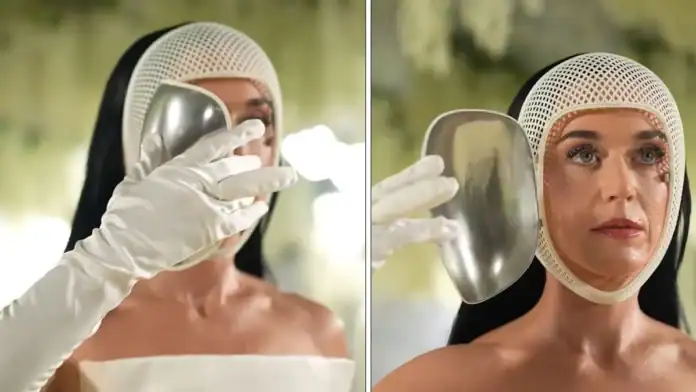 Katy Perry'den Met Gala 2026'da Olay Yaratan 6 Parmaklı Mesaj
