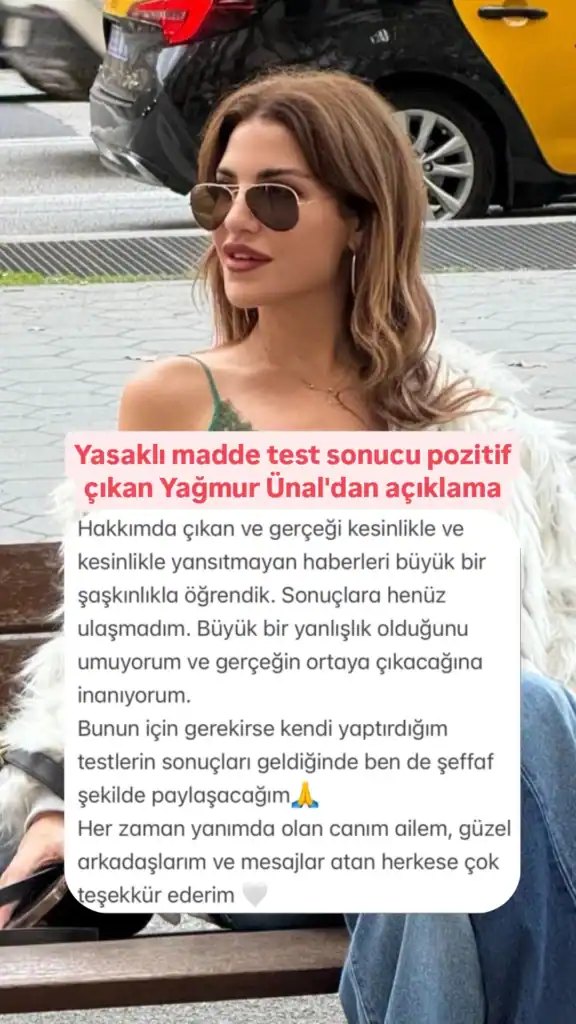 Yağmur Ünal'dan Yasaklı Madde İddialarına İlişkin Resmi Açıklama