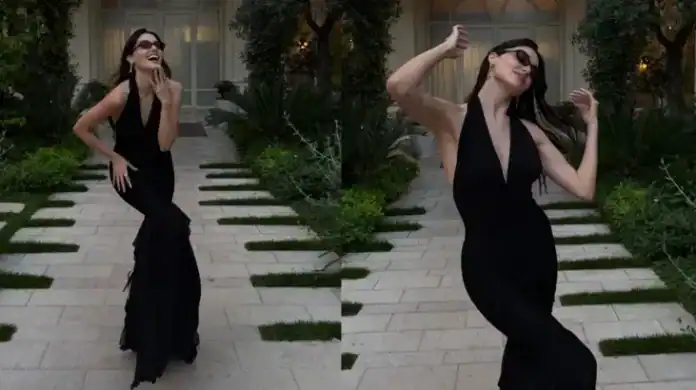 Hande Erçel'in Siyah Elbiseli Paylaşımına Beğeni Yağmuru