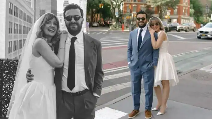 Hasan Can Kaya ve Duygu Karabaş New York'ta Evlendi