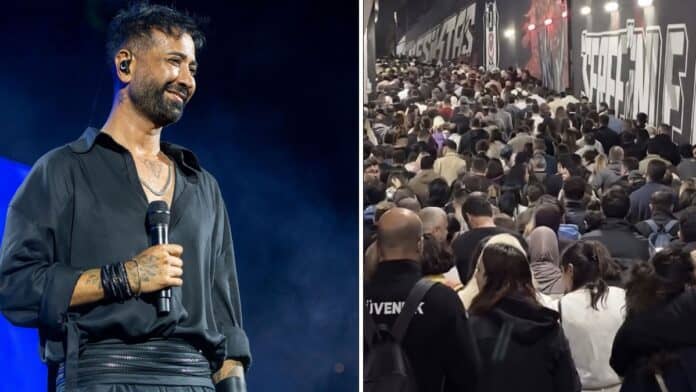 Tan Taşçı Konseri Beşiktaş'ta Trafiği Kilitledi
