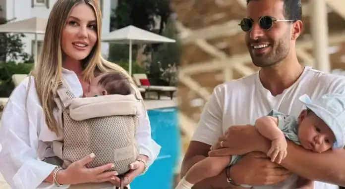 Eda Erol Oğlu Baran'ın Yüzünü İlk Kez Gösterdi
