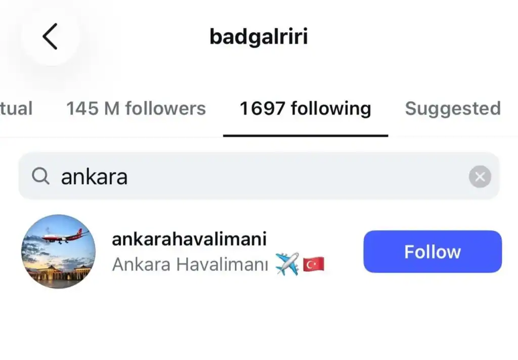 Rihanna'nın Ankara Havalimanı Takibi Heyecan Yarattı 1 Rihanna'nın Ankara Havalimanı Takibi Heyecan Yarattı