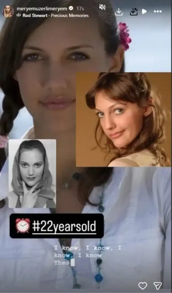 Meryem Uzerli'nin Gençlik Yıllarına Ait Fotoğrafı Gündem Oldu