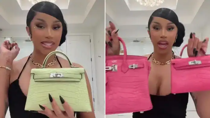 Cardi B'den 5 Haftada 9 Milyon TL'lik Çanta Alışverişi