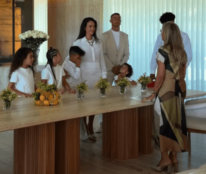 Cristiano Ronaldo ve Georgina Rodriguez Evlendi
