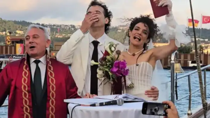 Hare Sürel ve Oğuz Erdin Dünyaevine Girdi