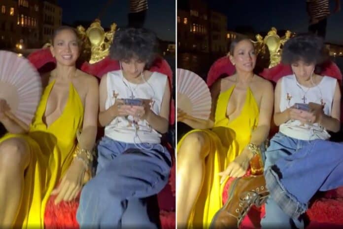 Jennifer Lopez ve Kızı Emme'nin Venedik Tatili
