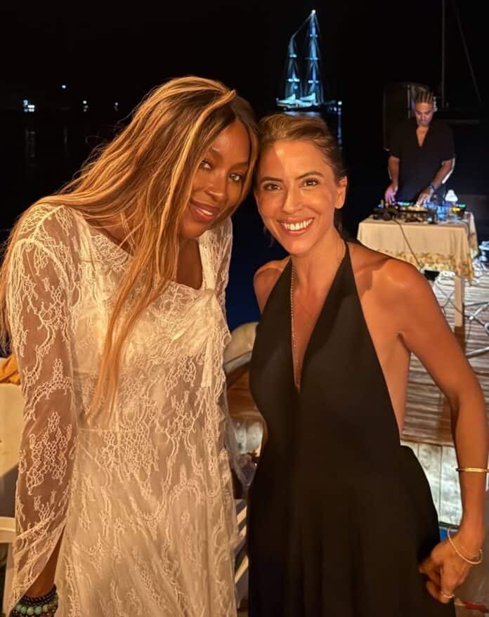 Naomi Campbell'ın Bozburun Tatili ve DJ Performansı