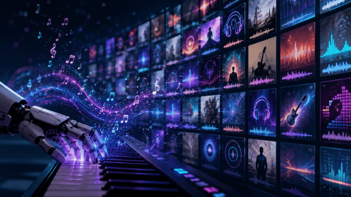 Yapay Zeka Müzikleri Yayın Platformlarını İstila Ediyor