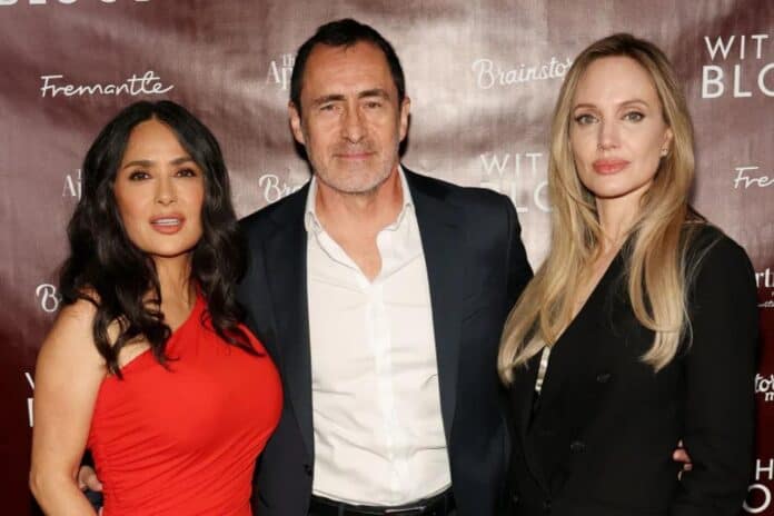 Angelina Jolie ve Salma Hayek 'Without Blood' Filmi İçin Bir Arada