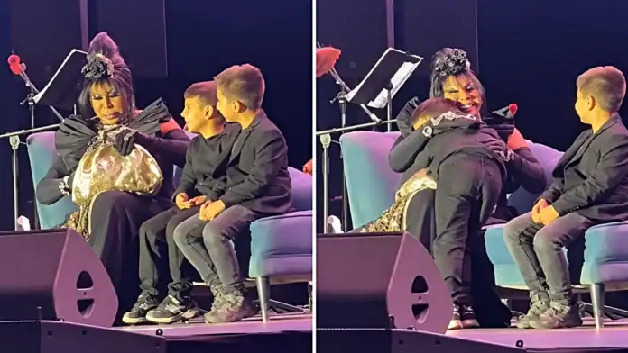 Bülent Ersoy'un Bursa Konserinde İki Çocuğa Yaptığı Sürpriz
