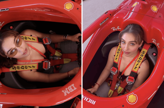 Cemre Baysel Formula 1 İtalya Grand Prix'sini Yerinde Takip Etti