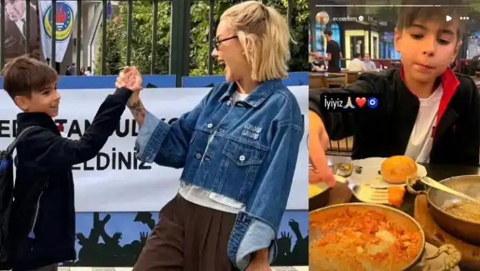 Ece Erken'in Oğlu Eymen Okulda Yaşanan Kaza Sonucu Hastanelik Oldu