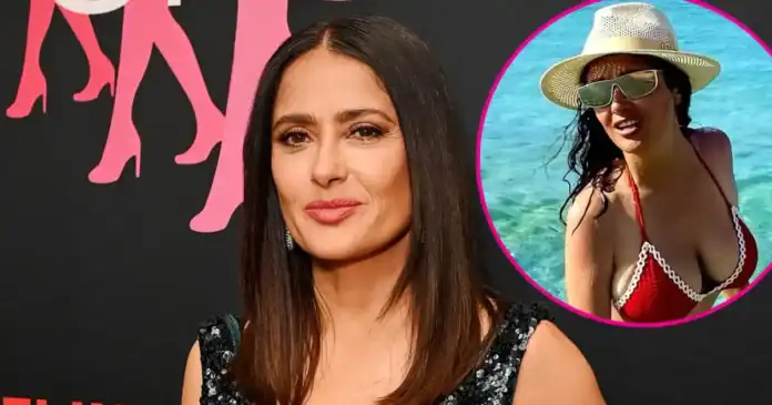Salma Hayek 60. Yaş Gününü Kumsalda Kutladı