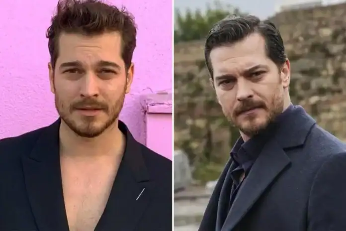 Çağatay Ulusoy ile kardeşi Atalay Ulusoy'un yüz benzerliği