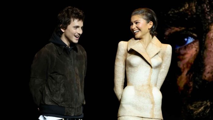 Dune: Part Three'te Paul Atreides rolünde Timothée Chalamet ve Chani rolünde Zendaya